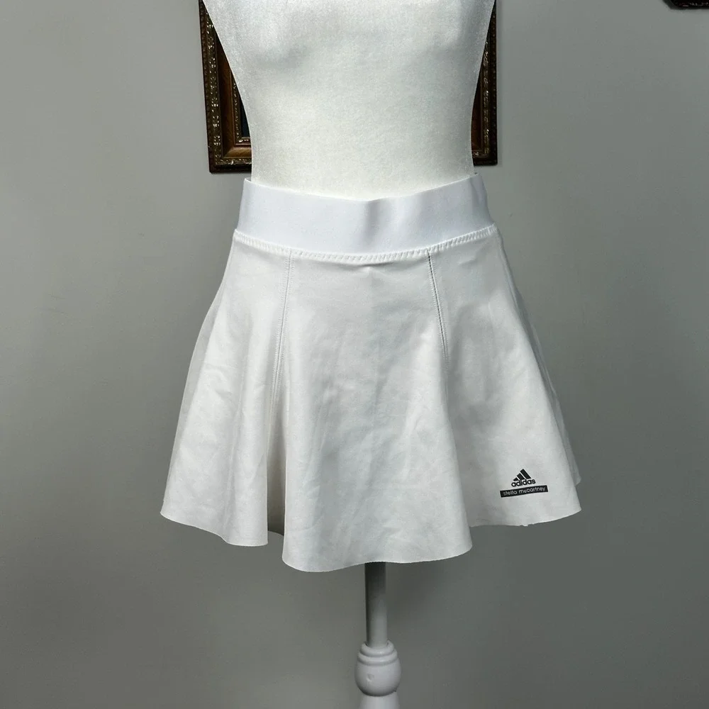 Stella McCartney x Adidas White Activewear Skort - SIZE est. L Athleisure‎